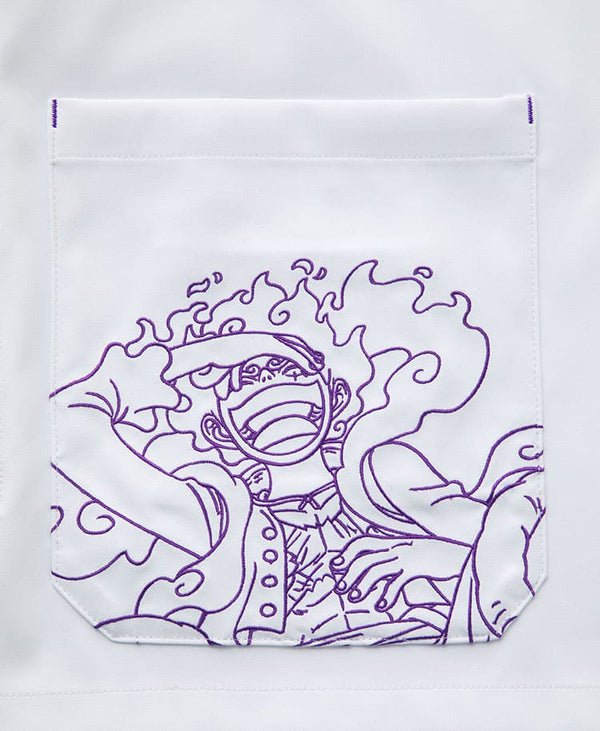 Scrub Canvas Club × ONE PIECE Unisex Scrub Top R59