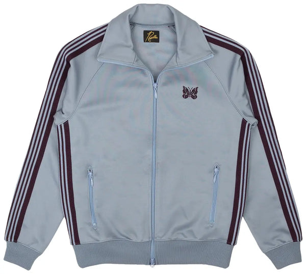 BEAVER×Needles Special Order Poly Smooth Track Jacket  - SAX×PURPLE