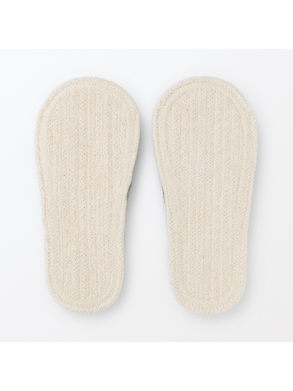 MUJI Cotton Room Sandals Open Toe Slippers