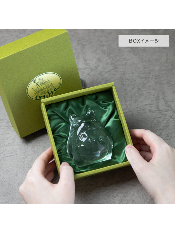 My Neighbor Totoro Crystal Glass Paperweight (Catbus Design)
