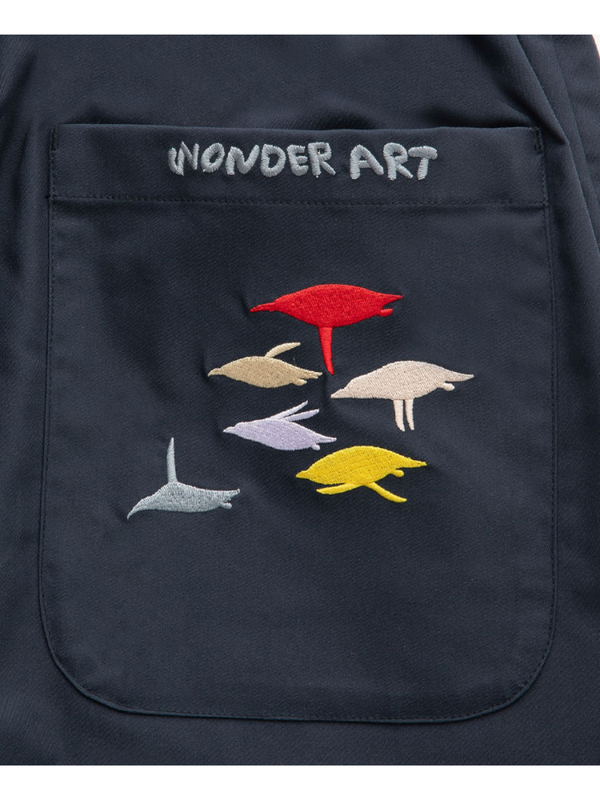 Scrub Canvas Club WONDER ART Asahiyama Zoo Unisex Scrub Pants