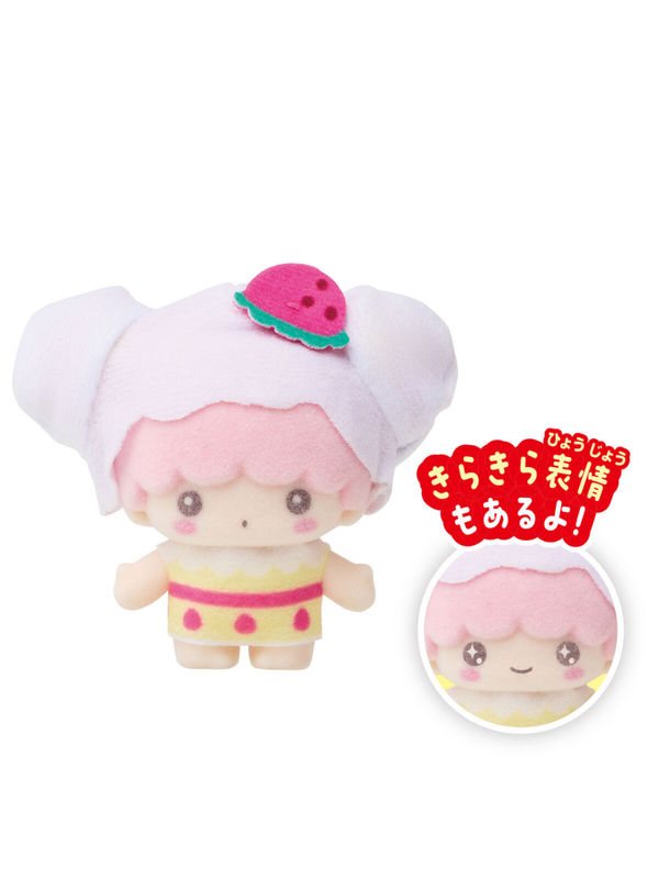 Puchitomo Sanrio Characters Christmas Mini Flocked Doll Blind Box