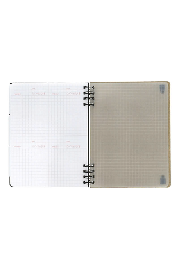 Rollbahn Flexible Life Log L Notebook Set – gyunyuya Cat Design