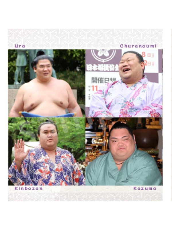 Sumo Biyori 2027 Japanese Sumo Wrestler Desk Calendar