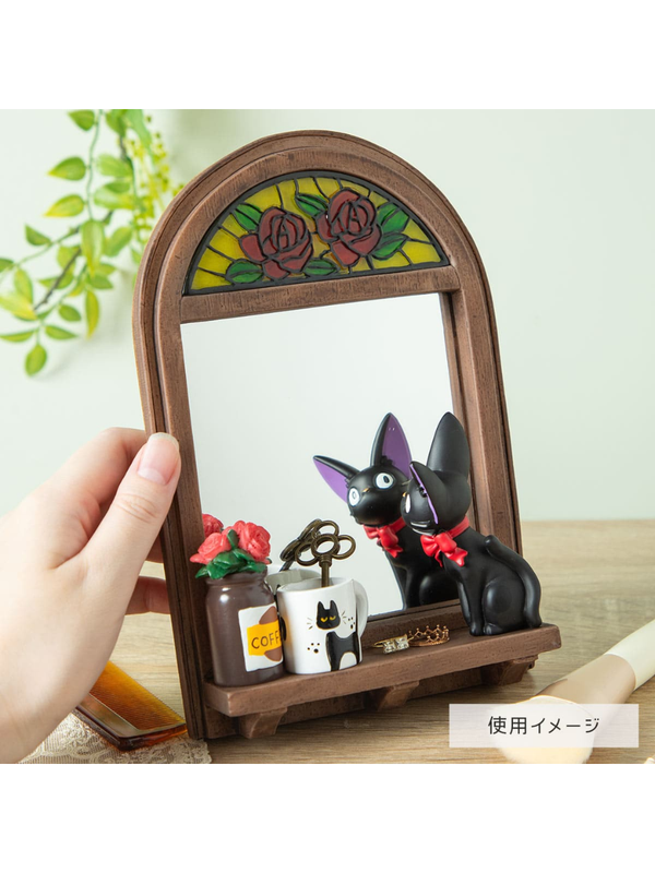 Kiki’s Delivery Service Jiji Stand Mirror Window of Reflection
