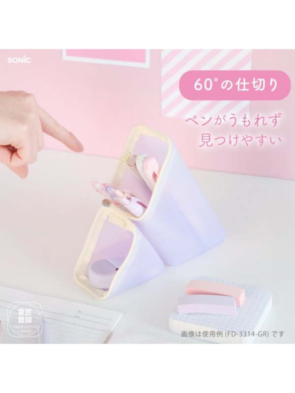 SONIC Kakusta Puni Gummy Sheer Portable Pen Stand