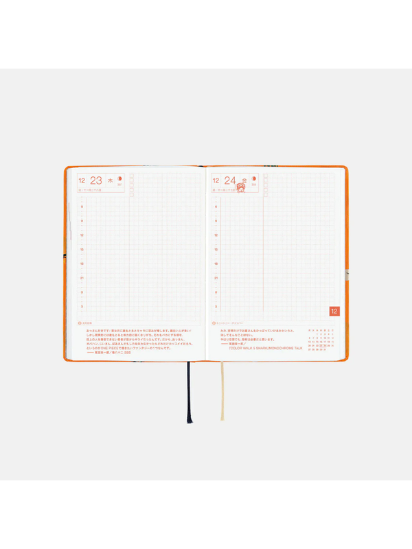 Hobonichi HON A6 2027 ONE PIECE Very Very Merry Planner