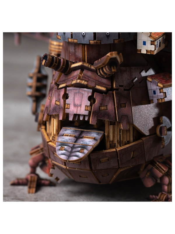 Howl’s Moving Castle Ki-Gu-Mi Wooden 3D Puzzle Color Version