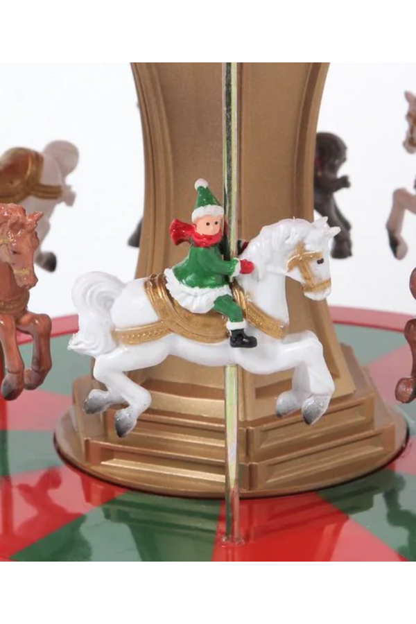 studio CLIP Christmas 2026 Rotating Santa Carousel Decoration