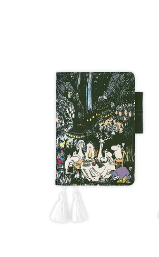 Hobonichi Techo 2026 Moomin Series "A Big Party Night" A6 English Edition Planner + Cover
