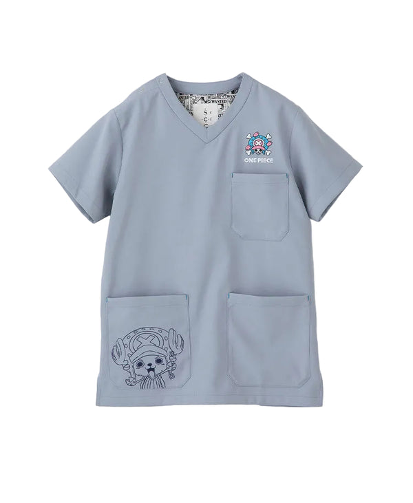 Scrub Canvas Club × ONE PIECE Unisex Scrub Top R59