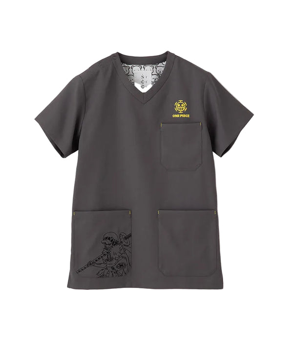 Scrub Canvas Club × ONE PIECE Unisex Scrub Top R59