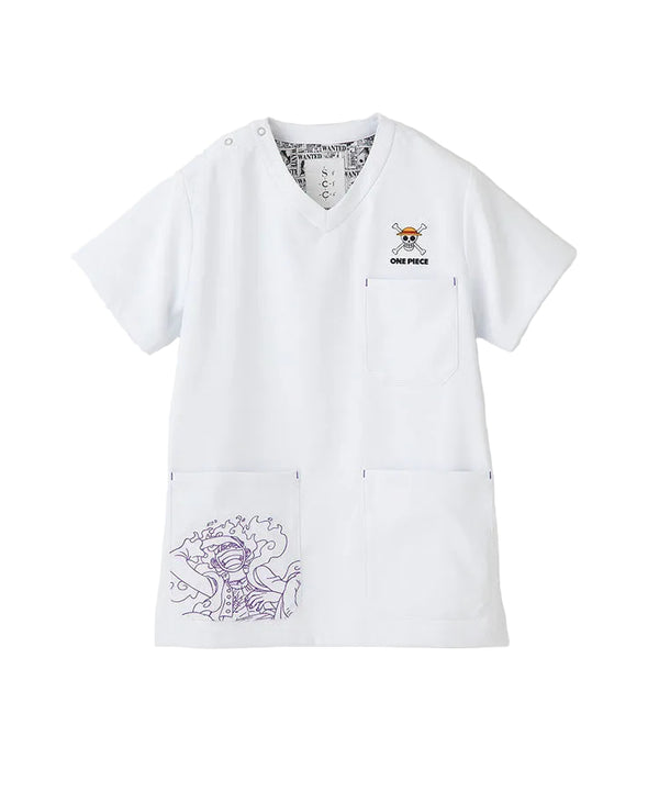 Scrub Canvas Club × ONE PIECE Unisex Scrub Top R59