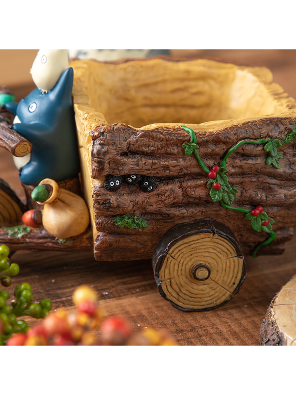 My Neighbor Totoro Planter Cover – Totoro Forest Tricycle Plant Pot Holder