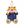 Load image into Gallery viewer, Disney Clawhauser Plush Keychain Zootopia Magnetic Donut
