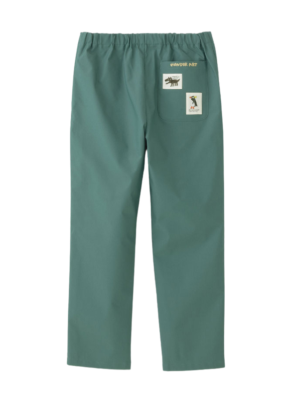 Scrub Canvas Club WONDER ART Asahiyama Zoo Unisex Scrub Pants