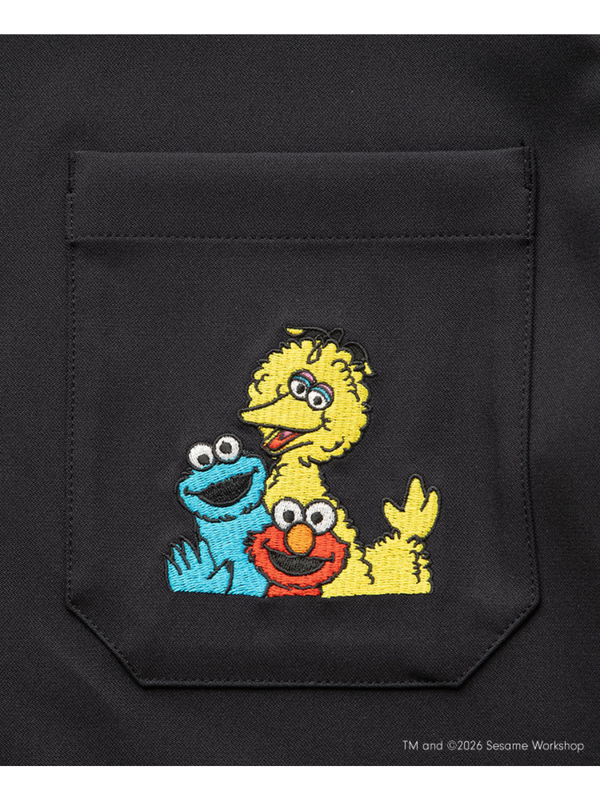 Scrub Canvas Club Sesame Street Unisex Scrub Top