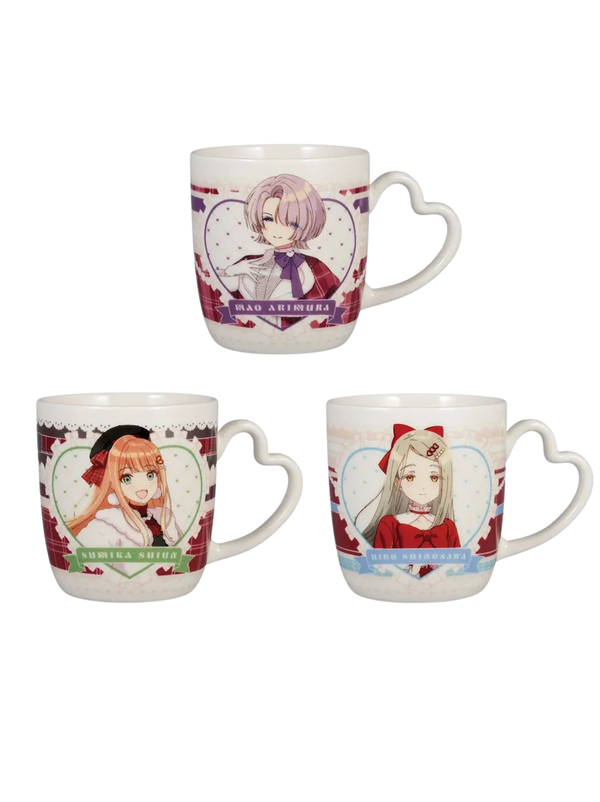 Ichiban Kuji Original Illustration Check Pattern Mug Cup E Prize (3 Designs Available)