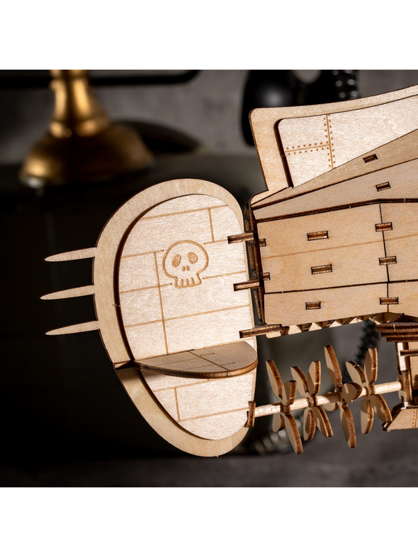 Castle in the Sky Tiger Moth Wooden 3D Puzzle