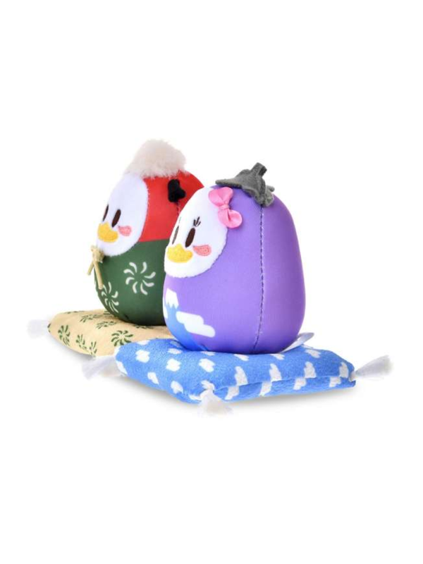 Disney 2026 New Year Edition Donald & Daisy Daruma Plush
