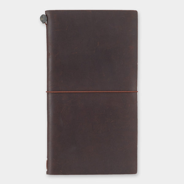 Traveler’s Notebook Brown Leather Journal Starter Kit Regular Size