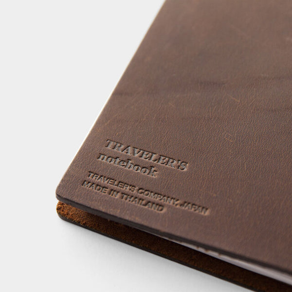 Traveler's Notebook Brown – Starter Kit (Refillable Leather Journal)