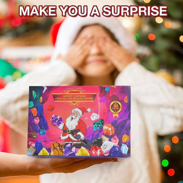 LIHAO 2025 Crystal Advent Calendar for Kids