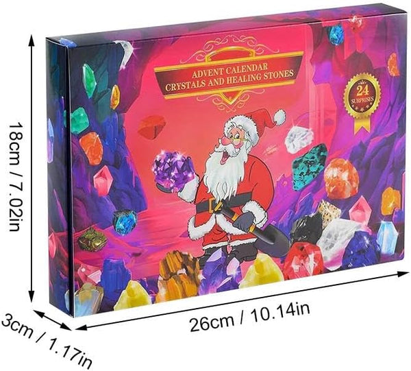 LIHAO 2025 Crystal Advent Calendar for Kids