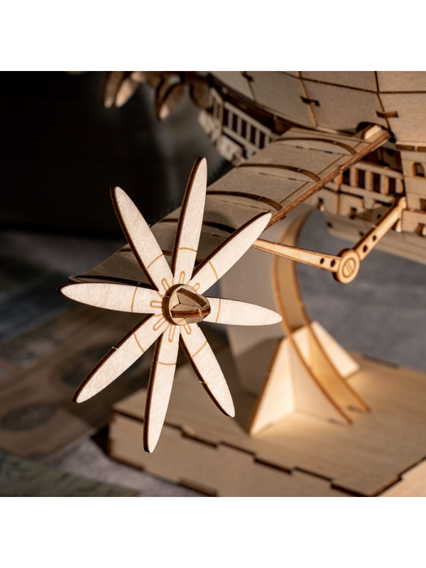 Castle in the Sky Tiger Moth Wooden 3D Puzzle