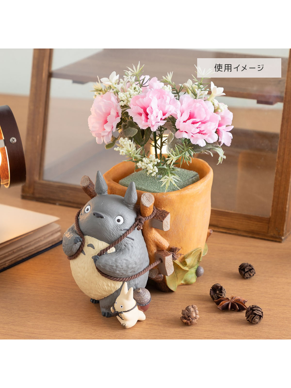 My Neighbor Totoro Planter Cover – Totoro Carrying Basket Flower Pot Holder