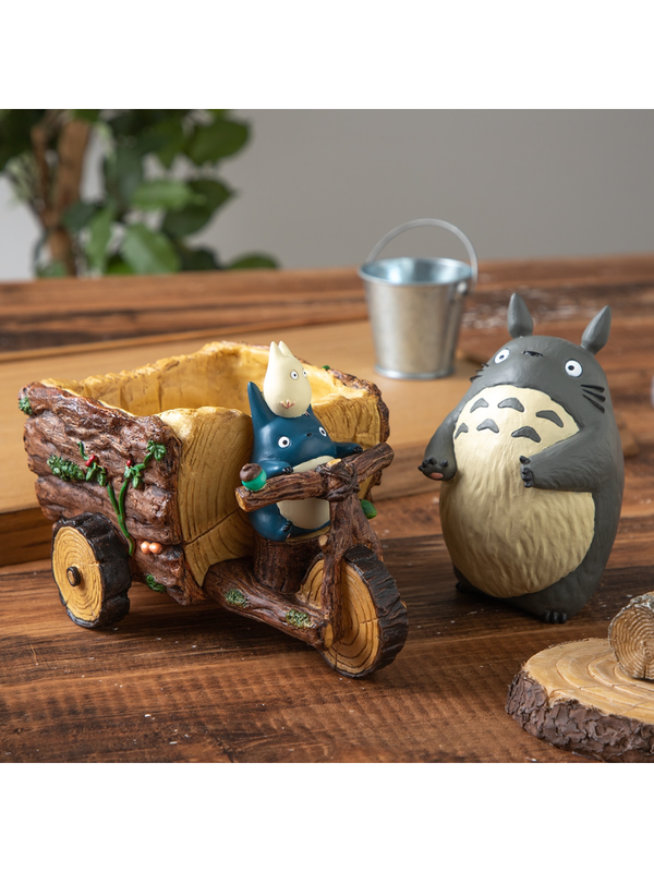 My Neighbor Totoro Planter Cover – Totoro Forest Tricycle Plant Pot Holder