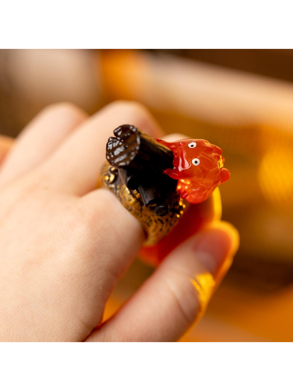 Howl’s Moving Castle KAZARING Calcifer Ring Blind Box