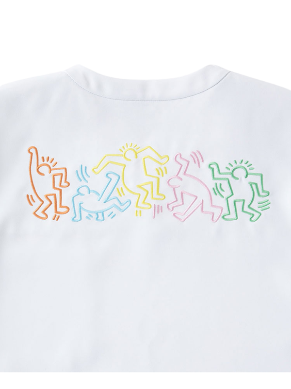 Scrub Canvas Club Keith Haring Unisex Scrub Top