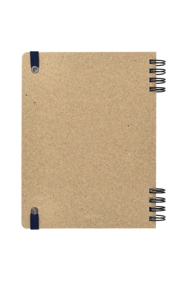 Rollbahn Flexible Life Log L Notebook Set – Masanao Hirayama Face Illustration Design