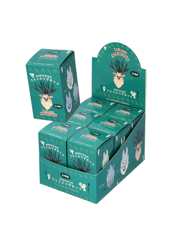 Princess Mononoke Face Magnet Blind Box Set