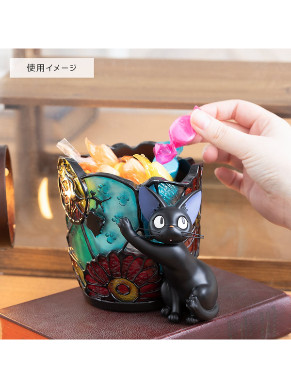 Kiki's Delivery Service Stained Glass Style Diorama Box