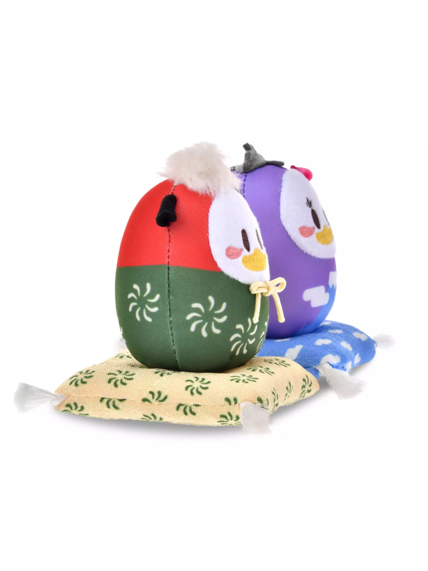 Disney 2026 New Year Edition Donald & Daisy Daruma Plush