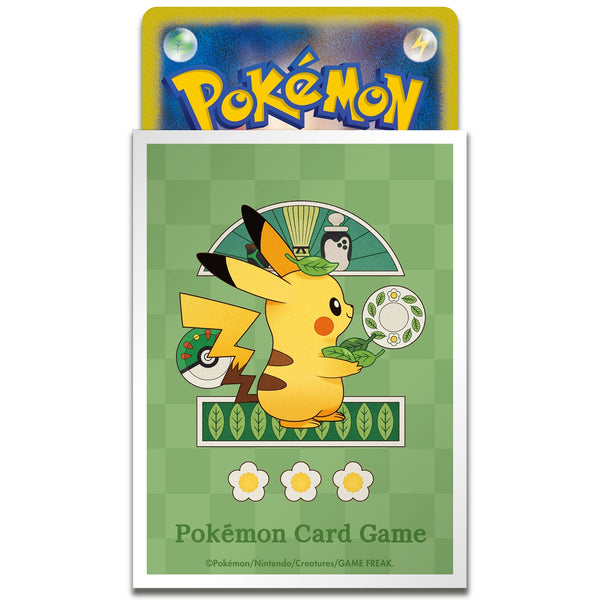 Pokemon Card Game Deck Shield Poltchageist Cafe White Card Sleeves 64 Pack