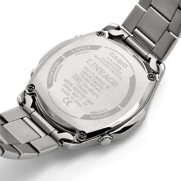 CASIO LINEAGE LCW-M100TSE-1AJF Men’s Solar Titanium Radio-Controlled Watch