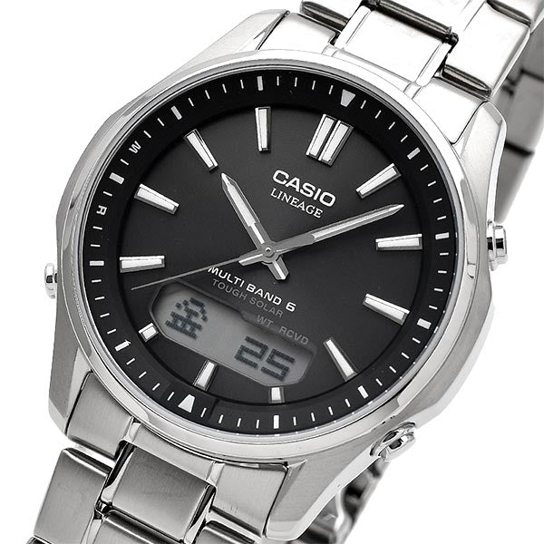 CASIO LINEAGE LCW-M100TSE-1AJF Men’s Solar Titanium Radio-Controlled Watch