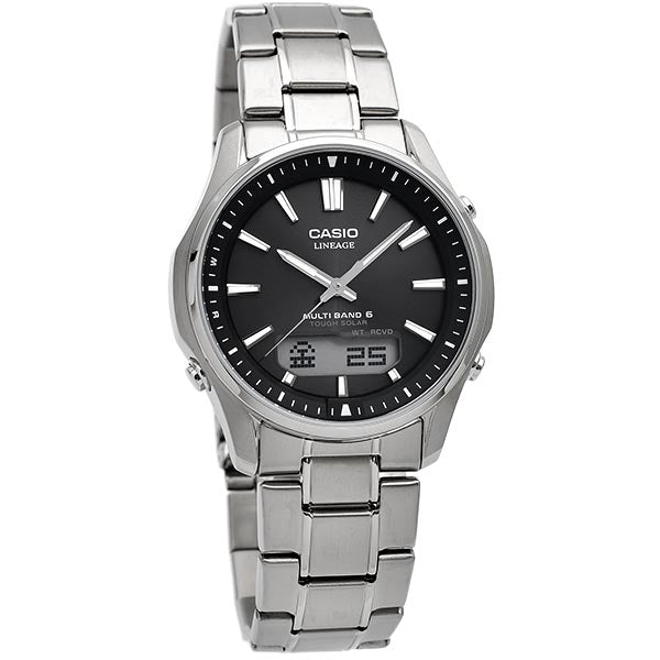 CASIO LINEAGE LCW-M100TSE-1AJF Men’s Solar Titanium Radio-Controlled Watch