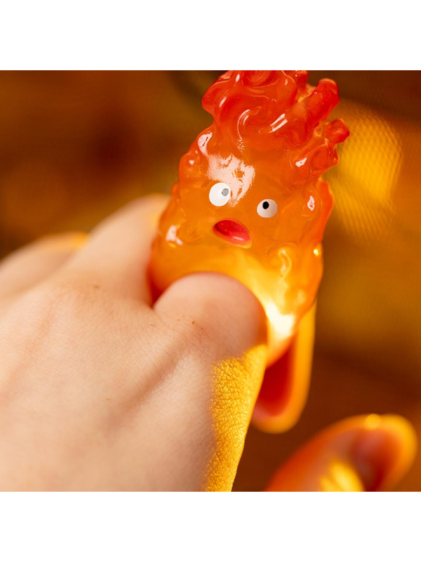 Howl’s Moving Castle KAZARING Calcifer Ring Blind Box