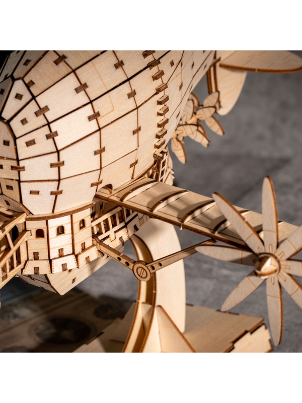 Castle in the Sky Tiger Moth Wooden 3D Puzzle
