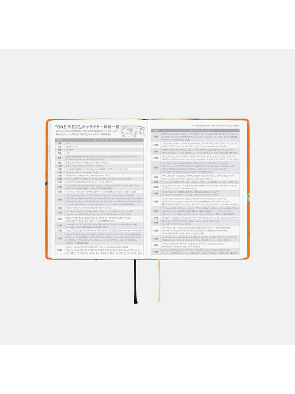 Hobonichi HON A6 2027 ONE PIECE Very Very Merry Planner
