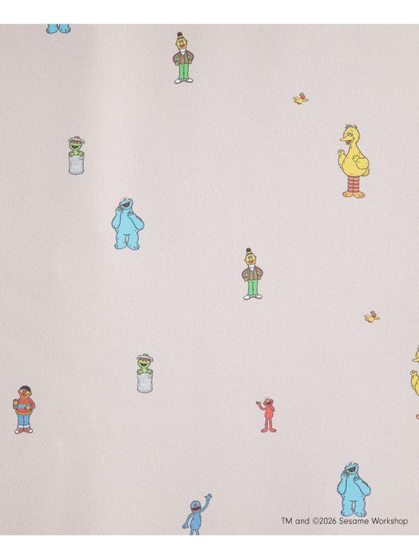 Scrub Canvas Club Sesame Street Unisex Scrub Top