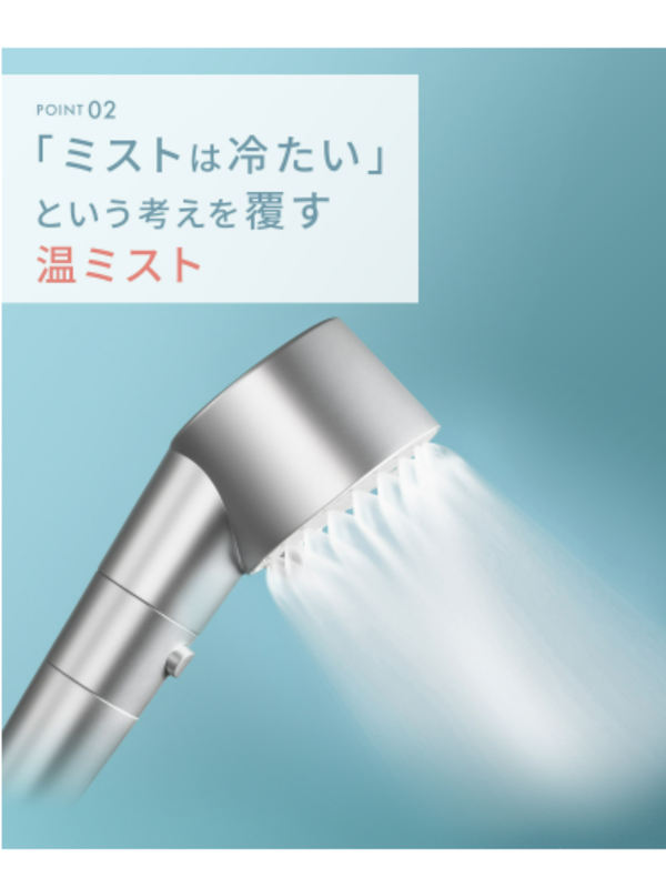 SALONIA Fine Bubble Clear Shower Head Set