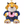 Load image into Gallery viewer, Disney Clawhauser Plush Keychain Zootopia Magnetic Donut
