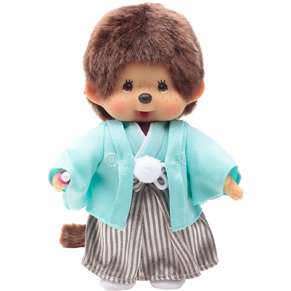 Sekiguchi Monchhichi S Boy or Girl Plush Doll – Kimono & Hakama