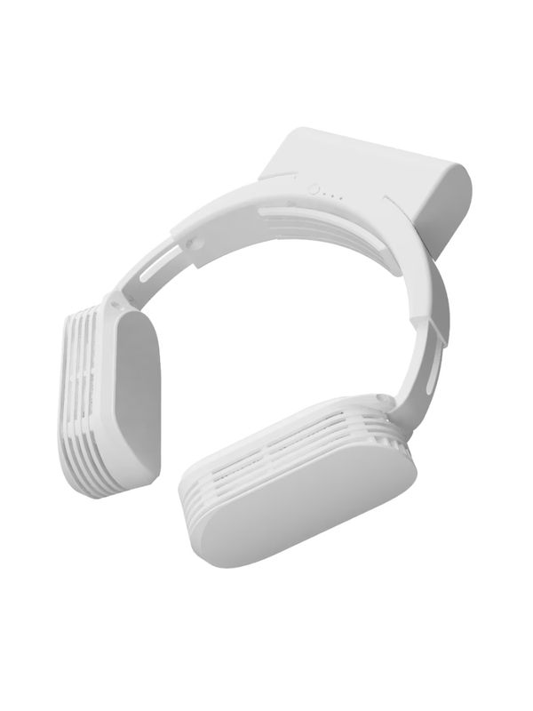 THANKO Neck Cooler Evo Wearable Neck Cooling Device with Battery White Black TK-NEMB3