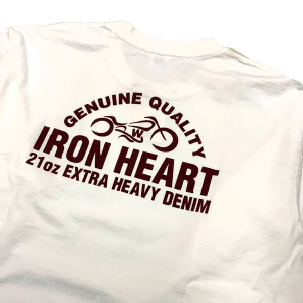 Iron Heart IHTL-2303 x REALDEAL Double Name 7.5oz Loopwheel Crewneck Long Sleeve Shirt